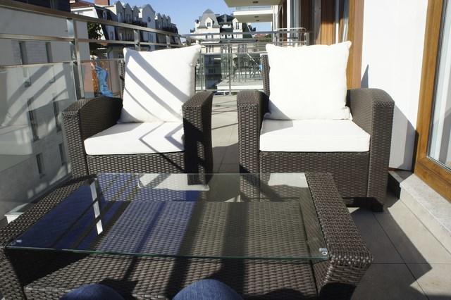Four Seasons Aquamarina Daire Swinoujscie Oda fotoğraf